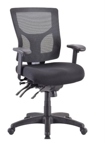 Lorell Conjure Executive Mid-Back Mesh Back Chair